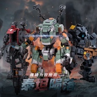 Titan Meteorite BT7274 Peripheral Deformation Overwatch Mecha Model MOC-68249 Puzzle Assembled Build