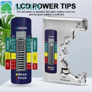 AENEH Battery Capacity Tester LCD 9V Battery Level Tester Voltmeter Tester Battery Monitor Battery C