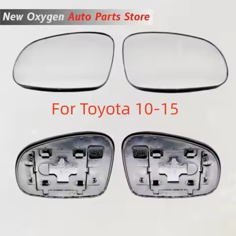 For Toyota 10-15 Prius Rearview Mirror Lens ZVW30 Anti-reflection Mirror Glass with Heating Function