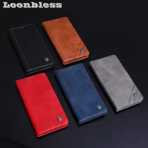 Business Cover For Coque Sharp Aquos Sense 4 Case Luxury Flip Leather Fundas For Sharp Sense4 Lite c