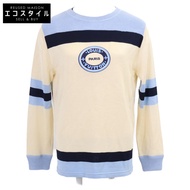 Louis Vuitton [รุ่นปกติในประเทศ/24SS] RW242WW LAG FRKL08 /1AFPN7 เสื้อไหมพรมทรงบาสเก็ตบอล คอกลม มีป้