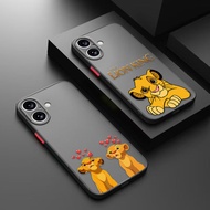 The Lion King Simba Nala Matte Phone Case For VIVO V20 V21 V23 V25 V29 V50 V60 Y15S Y04 Y03 Y17 Y19S