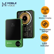 Energsolo Neo Series 15W Wireless Magnetic Charging Powerbank with 20W PD Wired Charging