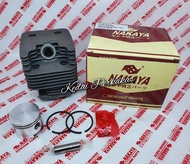 Cylinder block Tanaka 328 2 tak Silinder blok set mesin potong rumput