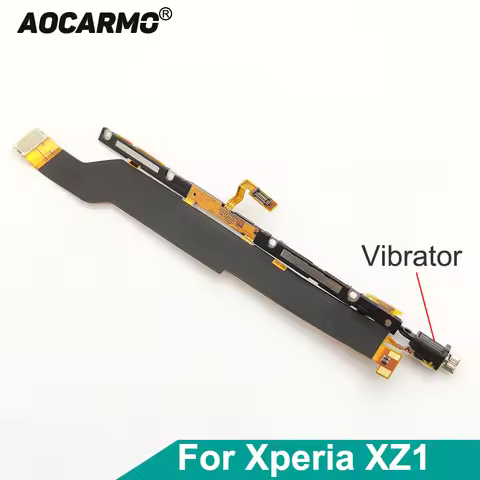 Aocarmo Power Button On/Off Volume Camera Switch Fingerprint Connector Vibrator Flex Cable For Sony 