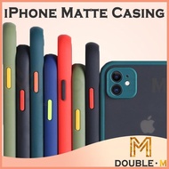 iPhone 15 Pro Max/15 Plus/14 Pro Max/ 14 Plus/ 13 Pro Max/ 13 Pro/ 13/ 13 Mini / 12 Pro Max / 11 Pro Max Matte Minimalist Cover HARD Shockproof Casing