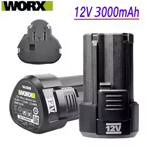 NEW 3.0/4.0Ah Replacement Battery for WORX Kress 12V Power Tool WA3506 WU127 WU128 WU130 WU131X WU13