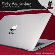 Cutting Sticker Vinyl Stickyman Carrying For Laptops, Cars, And Motorcycles