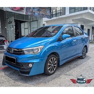 PERODUA BEZZA 2016 - 2019 ( AEROSPORT V2 ) BODYKIT WITH 2K COLOR PAINT - PU