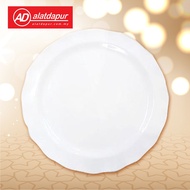 20" White Melamine Round Plate Tableware GZA