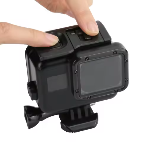 60M Underwater Dive Waterproof Case Go Pro 7 Housing Box Protetive Shell Frame For Gopro 7 6 5 Black