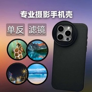 Suitable for iPhone1615Promax14 Mobile Phone External Filter Case 58mmCPL Polarized ND ND Light Redu