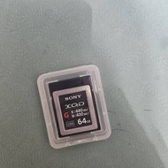 Sony xqd 64gb