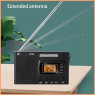 AM/FM Dual Alarm Clock Radio Am Fm Radio DSP Anti-interference Chip 4-section Telescopic Antenna FM and AM Radio kiasg