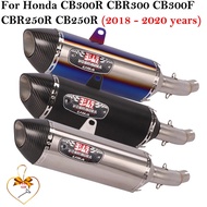 For Honda CB300R CBR300 CB300F CBR250R CB250R 2018 2019 2020 Motorcycle Exhaust Escape Systems Modif