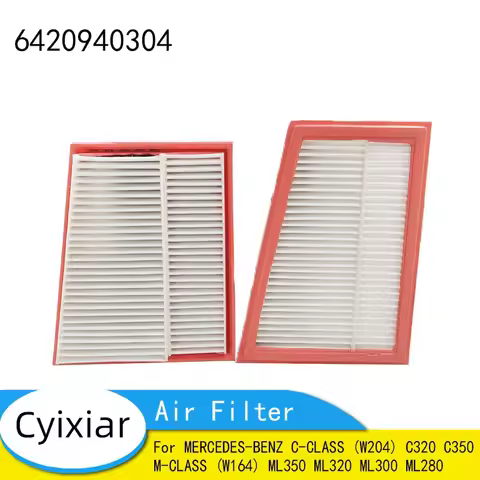 Air Filter For MERCEDES-BENZ C-CLASS (W204) C320 C350 M-CLASS (W164) ML350 ML320 ML300 ML280 6420940