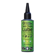 GREEN OIL Cycle Chain Lube, 100 ml, Suited for All Bikes, Wet & Dry Conditions, Biodegradable, Natur