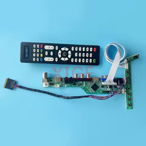 LCD Controller Board Fit N101L6 N101LGE CLAA101NB01A Laptop Matrix Kit DIY 1024*600 LVDS 40-Pin 10.1
