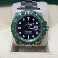 🔥[快閃特價不議價]Rolex Submariner 126610lv 綠水鬼 2025年 貼膜使用✨誠ROLEX各名錶(達市價95折)
