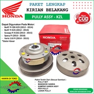 PULLY PULLEY ASSY BEAT FI 2013 2014 SCOOPY FI VARIO 110 FI NON ESP STATER KASAR PULLEY PULLY BELAKAN