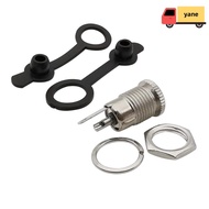 YANE DC Power Female Socket Jack, DC-099 Metal DC Jack Adapter, DC Power Jack Socket 5.5 x 2.1mm Hig