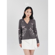 KUKAI | Bloom Cardigan - Women's Knit Cardigan - Women's Knit Cardigan - Elegant Patterned Cardigan