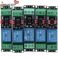 MARIER 5pcs Relay Module, 3V Relay 1 Channel Relay Module, Level Trigger Driver Module Arduino
