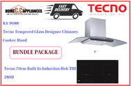 TECNO HOOD AND HOB FOR BUNDLE PACKAGE ( KA 9688 &amp; TIH 280D ) / FREE EXPRESS DELIVERY