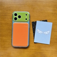 iPhone 17 Pro max Contrasting colors pattern TPU materia IMD process Phone case