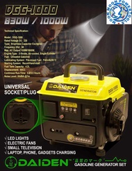 daiden portable  generator 1000watts