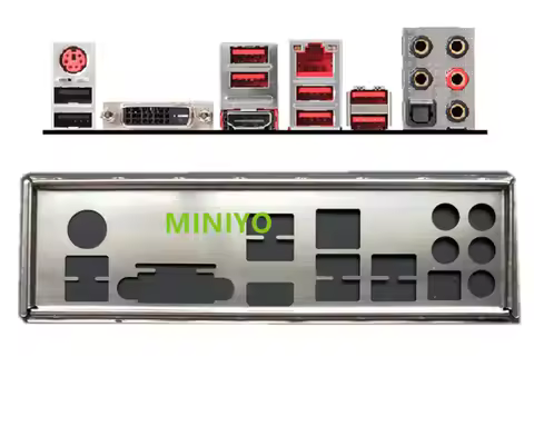 IO I/O Shield Back Plate BackPlate Blende Bracket For MSI X470 GAMING PRO X470 GAMING PLUS motherboa