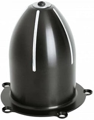 Wheel Hub Dust Cap, 5 x 5.00 in Bolt Pattern, Aluminum, Black Anodize, Each