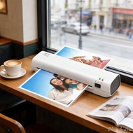 [Miskulu] A4 Laminator Thermal Laminator Laminating Machine Personal Laminator, for Document Photo