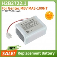 High Quality 7.2V 7500mAh Battery H2B2722.1 for Gentec MBV MAS-100NT Brand New Replacement Battery