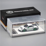 Ready Stock 1/64 Fuelme Fuelme 992 GT3 RS Porsche Porsche 911 White Green Wheel
