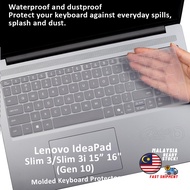 Keyboard Cover for 2025 Lenovo IdeaPad Slim 3 Gen 10  IdeaPad Slim 3i  3X 16 15" 16ARP10 16IRH10 15A