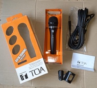 G02 ORIGINAL TOA MIC KABEL 5 METER FULL BESI KARAOKE LEGENDARY DYNAMIC MIKROPON MIK MICROPHONE MIKRO