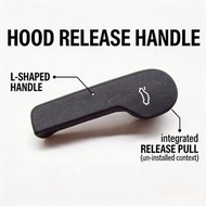 Hood Release Handle Wear-resistant Material Non-deformation Design 7E1823533 9B9