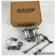Hub FreeHub XLR8 Hi-Spec SevenBear 32/32H QR 100/135 TA 100/142mm Disc Brake Loncer Jangkrik