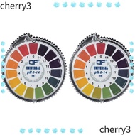CHERRY 1/2 Rolls PH 0-14 Test Paper, 5m/roll PH Test Paper Strip Roll, Universal PH Test Meter Water