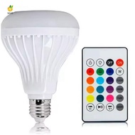 E27 Smart RGB Bulb Music Playing Dimmable LED Bulb Light Lamp