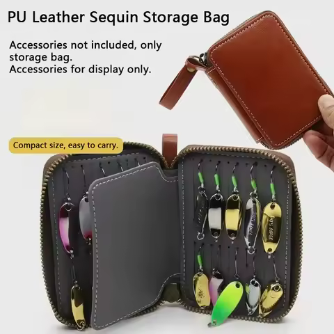 Lure Bait Storage Bag for Fishing Tackle, Fly Fishing Lures, Bait Hooks, Fly Fishing Gear, Fishing L