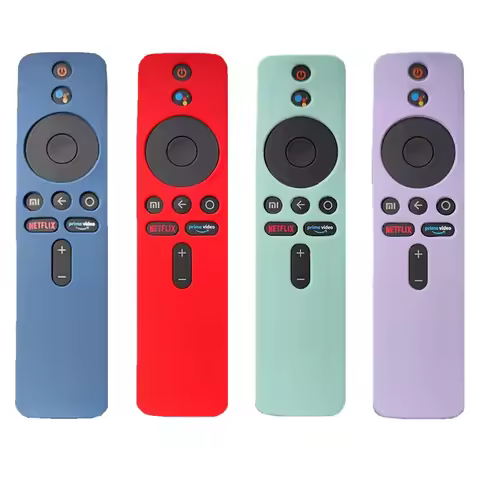 1pc Covers for Xiaomi Mi TV Box s Wifi Remote Control Case Silicone Shockproof Protector For Mi TV S