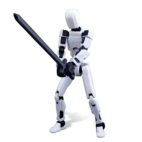 Multi-Jointed Movable Shapeshift Robot 2.0 3D Printed Mannequin Dummy 13 Action Figures Toys Kids Ad