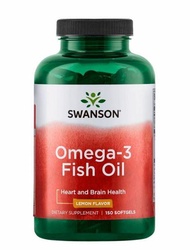 SWANSON OMEGA 3 FISH OIL 150 SOFTGELS