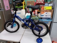 Pony 14吋小童單車，台灣製造，札實好踩，線內藏，已換全新手筒和坐位，企理免維修，可預約到實體店試車，售價$350 [深水埗交收],有意可以wts 51371512 或者致電23613055查詢或