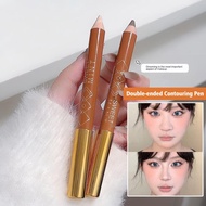 Double-ended Contouring Pen Face Brightening Corrector Makeup 3d Natural Sculpting Shadow Nose I9a2