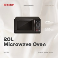 SHARP 20L Microwave Oven R207EK Steam Reheat Defrost Cook Energy Saving Countertop Touch Control