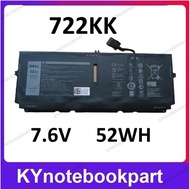BATTERY ORIGINAL DELL แบตเตอรี่ ของแท้ DELL XPS 13 9300 9310 9380 Series 722KK