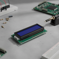 Display Module 16x2 LCD1602 Blue Screen  Modul Paparan 16x2 LCD1602 Skrin Biru